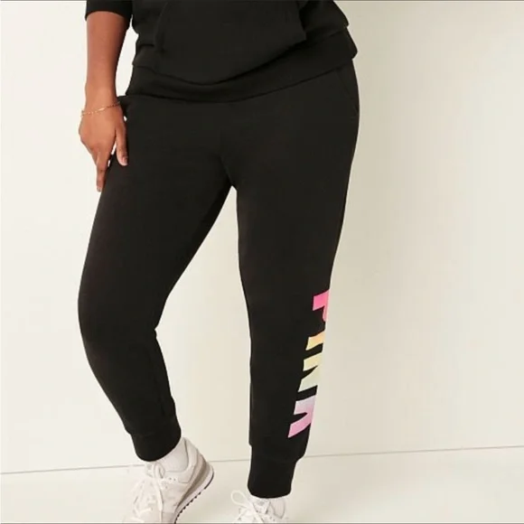 Pink Victoria Secret Gradient Classic Logo 2-PC Set /2-Pair Logo Panties SZ-LG - Picture 3 of 16